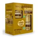 Kit Especial Banho De Verniz Forever Liss Com Shampoo 300ml Máscara 250g