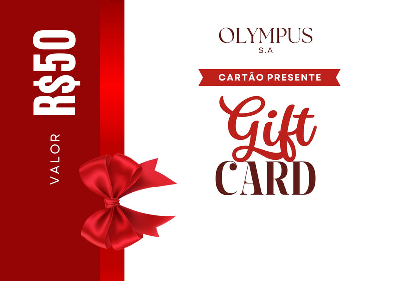 Cartão Presente Olympus S.A