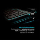 Notebook Positivo Vision i15 Lumina Bar Intel Core i3 11ª gen 8GB RAM 512GB SSD, Tela 15 Polegadas Full HD Antirreflexo, Linux - Cinza