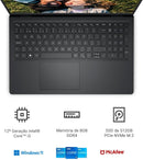 Notebook Dell Inspiron I15-I120K-A15P 15.6" Full HD 12ª Geração Intel Core i3 8GB 512GB SSD Windows 11 Preto