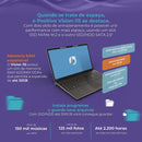 Notebook Positivo Vision i15 Lumina Bar Intel Core i3 11ª gen 8GB RAM 512GB SSD, Tela 15 Polegadas Full HD Antirreflexo, Linux - Cinza