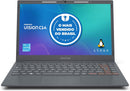 Notebook Positivo Vision C14 Lumina BAR Celeron, 8GB 128GB eMMC, Tela 14 Polegadas HD Antirreflexo, Linux, Tecla Link - Cinza