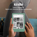 Kindle 16 GB (Última geração) - Leve e compacto, com tela antirreflexo, trocas de página mais rápidas, luz frontal ajustável e bateria de longa duração - Cor Verde