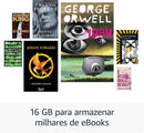 Kindle 16 GB (Última geração) - Leve e compacto, com tela antirreflexo, trocas de página mais rápidas, luz frontal ajustável e bateria de longa duração - Cor Verde