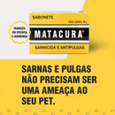 Sabonete MATACURA Sarnicida e Antipulgas 80gr