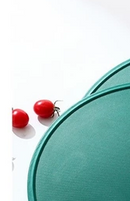 Tábua De Corte Antibacteriana À Prova De Mofo 30cm Com Suporte Em Pé Para Cozinha