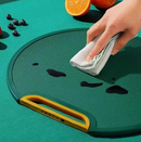 Tábua De Corte Antibacteriana À Prova De Mofo 30cm Com Suporte Em Pé Para Cozinha