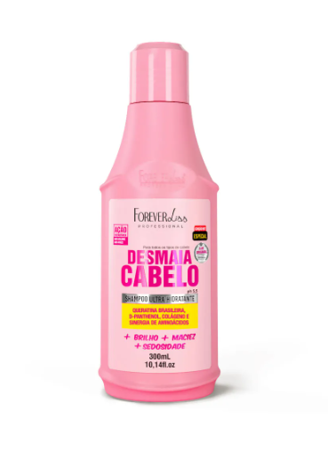 Shampoo Desmaia Cabelo Forever Liss 300ml