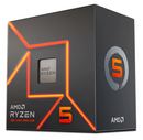 Processador AMD Ryzen 5 7600, 6-Core, 12-Threads, 3.8GHz (5.1GHz Turbo), Cache 38MB, AM5, 100-100001015BOX