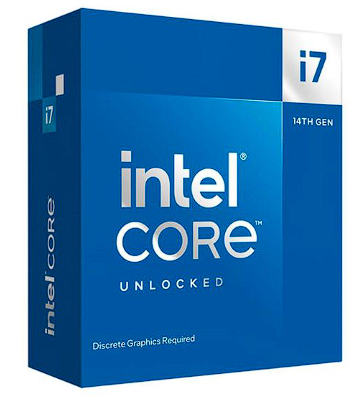 Processador Intel Core i7-14700KF, 20-Core, 28-Threads, 3.4GHz (5.6GHz Turbo), Cache 33MB, LGA1700, BX8071514700KF