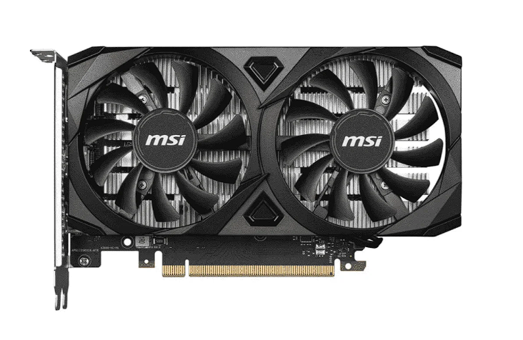 Placa de Vídeo MSI RTX 3050 Ventus 2X OC, 6GB RAM, GDDR6, 96 Bits - 912-V812-016