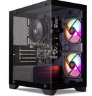 PC Gamer Completo Mancer, AMD RYZEN 5 3400G, 16GB DDR4, SSD 480GB, Kit de Periféricos + Monitor