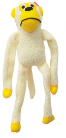 Brinquedo para Cachorro Pelúcia Macaco com Apito Savana Pet