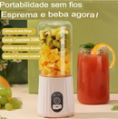 Mini Liquidificador 6 Lâminas Portátil Recarregável