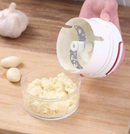 Mini Triturador Processador Manual De Alimentos Com 2 Lâminas