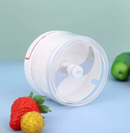 Mini Triturador Processador Manual De Alimentos Com 2 Lâminas