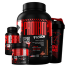 Kit Whey Protein Fusion + Bcaa + Creatina + Shake