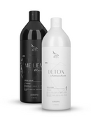 KIT ME LEVA BLACK 1L + SHAMPOO DETOX 1L - ZAP COSMÉTICOS