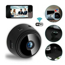 Câmera A9 Mini HD com Sensor de Presença Wi-Fi 110V e Suporte para Encaixe