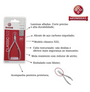 Alicate De Cutícula Unha Profissional 522 Classic Mundial Afiado