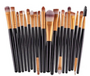KIT 20 Pcs Pincéis De Maquiagem