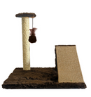 Arranhador Gato Poste com Rampa Mola Maluca com Brinquedo Exclusivo