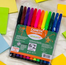 Caneta Canetinha Hidrográfica Com 12, 6 E 24 Cores - Leo E Leo