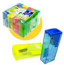 Apontador com Depósito Colorido