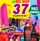 Kit Sex Shop 37 Produtos Eróticos Sexy shop c/ vibrador Plus max
