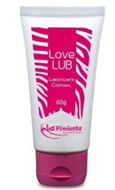 Gel Lubrificante Para Sexo Anal ou Vaginal Love Lub Neutro/ Hot / Ice 60g - SexShop