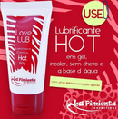 Gel Lubrificante Para Sexo Anal ou Vaginal Love Lub Neutro/ Hot / Ice 60g - SexShop