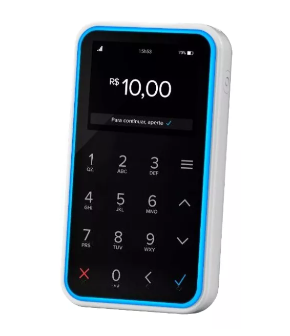 Mercado Pago: Máquina De Cartão Point Air - 4g/wifi E Nfc