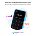 Mercado Pago: Máquina De Cartão Point Air - 4g/wifi E Nfc