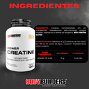 Kit Whey Protein 500g + BCAA 100g + Power Creatina 100g + Coqueteleira - Bodybuilders