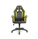 Cadeira Gamer Fortt Lípsia, Até 120KG, Reclinável, Preto e Amarelo - Cgf002-am