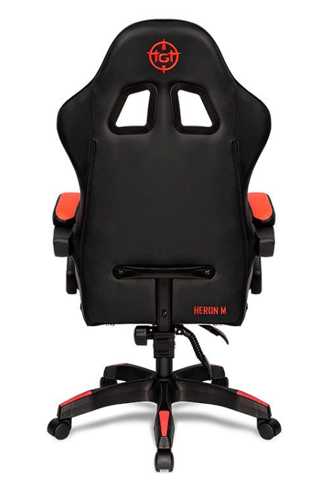 Cadeira Gamer TGT Heron, Preta e Vermelha, TGT-HR-BRD01