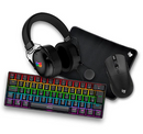 Combo Gamer Pichau Netuno V2 4x1, Rainbow, Teclado Mecanico ABNT2, Mouse 4200DPI, Mousepad Medio, Headset Drivers 50mm, PG-NTNX-RBW01
