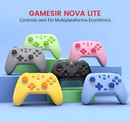 Controle GameSir T4 Nova Lite Sem Fio para PC Switch Android iOS Celular Steam com Hall Effect