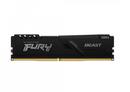 Memória DDR4 Kingston Fury Beast, 8GB, 3200MHz, Black, KF432C16BB/8