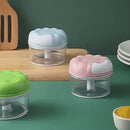 Mini Triturador Processador Manual De Alimentos Com 2 Lâminas