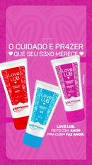 Gel Lubrificante Para Sexo Anal ou Vaginal Love Lub Neutro/ Hot / Ice 60g - SexShop