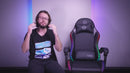 Cadeira Gamer TGT Heron, RGB, Espuma Moldada, Preto, TGT-HR-RGB01